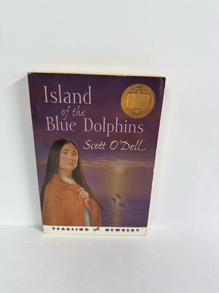 Island of the Blue Dolphins Yearling Pre-Owned Scott O'Dell Fiction Books