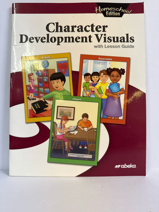 Character Development Abeka Homeschool Edition  Used Kindergarten Bible Books
