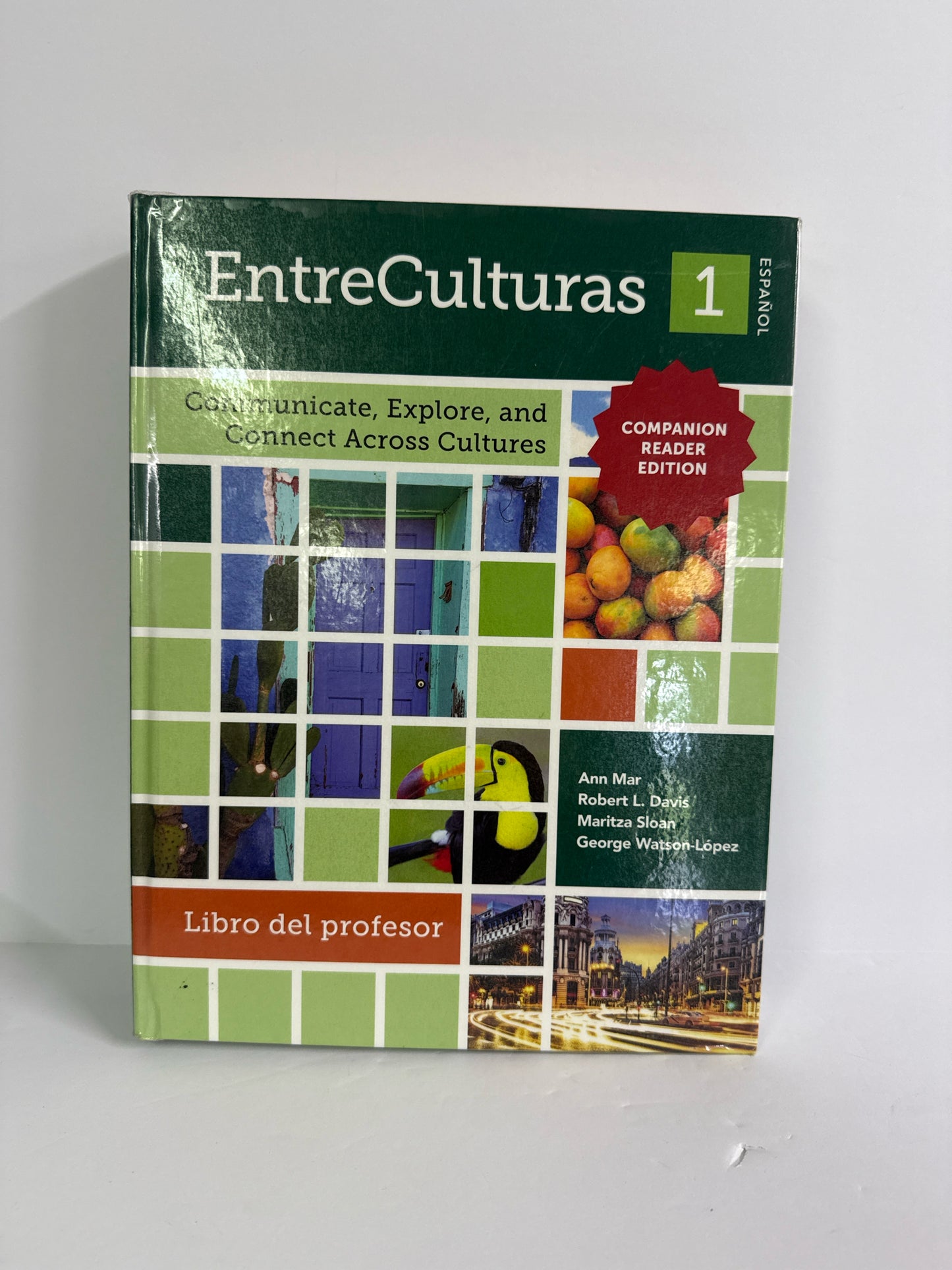 EntreCulturas 1 Wayside Pub Teacher Edition  Pre-Owned Spanish Books