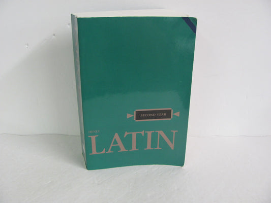 Henle Second Year Latin Loyola Press Student Book Pre-Owned Latin Books