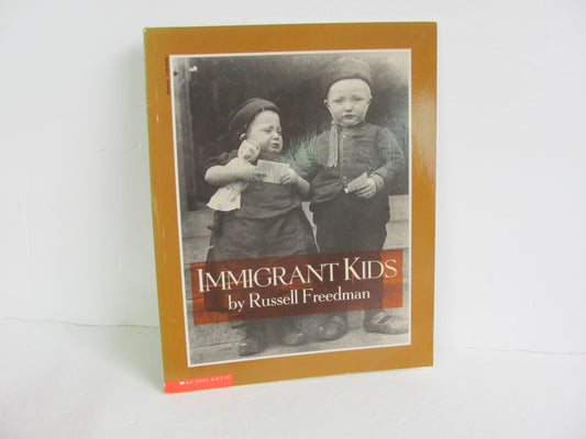 Immigrant Kids Scholastic Pre-Owned Freedman Elementary American History Books