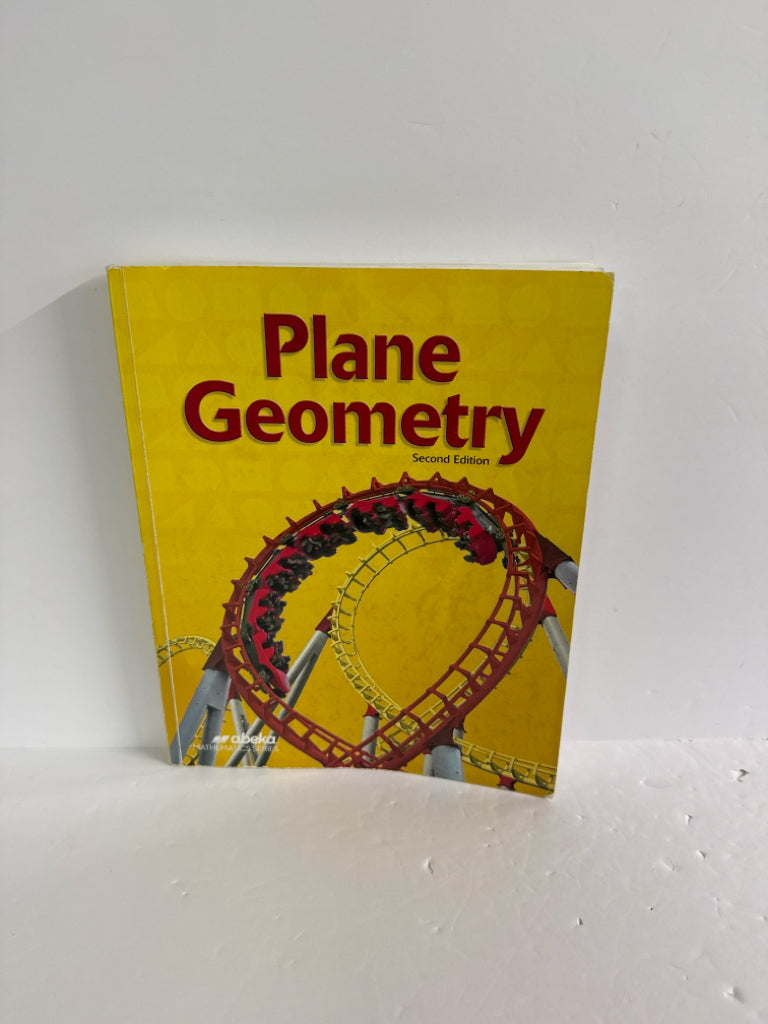 Plane Geometry Abeka Student Book Pre-Owned 11th Grade Mathematics Textbooks