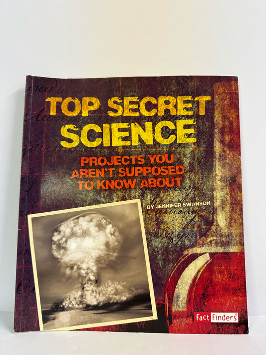 Top Secret Capstone Press Pre-Owned Jennifer Swanson Elementary Experiment Books