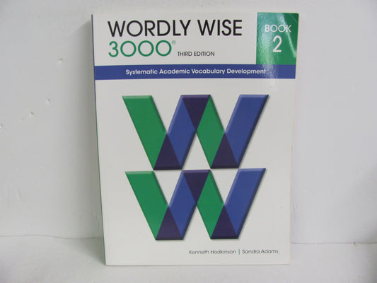 Wordly Wise 3000 EPS Student Book Pre-Owned 2nd Grade Spelling/Vocabulary Books