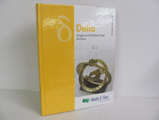 Delta Math U See Instruction Manual  Pre-Owned Demme Mathematics Textbooks