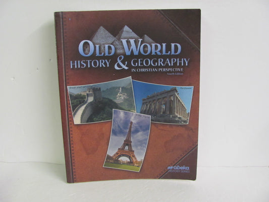 Old World History Abeka Student Book Pre-Owned 5th Grade History Textbooks