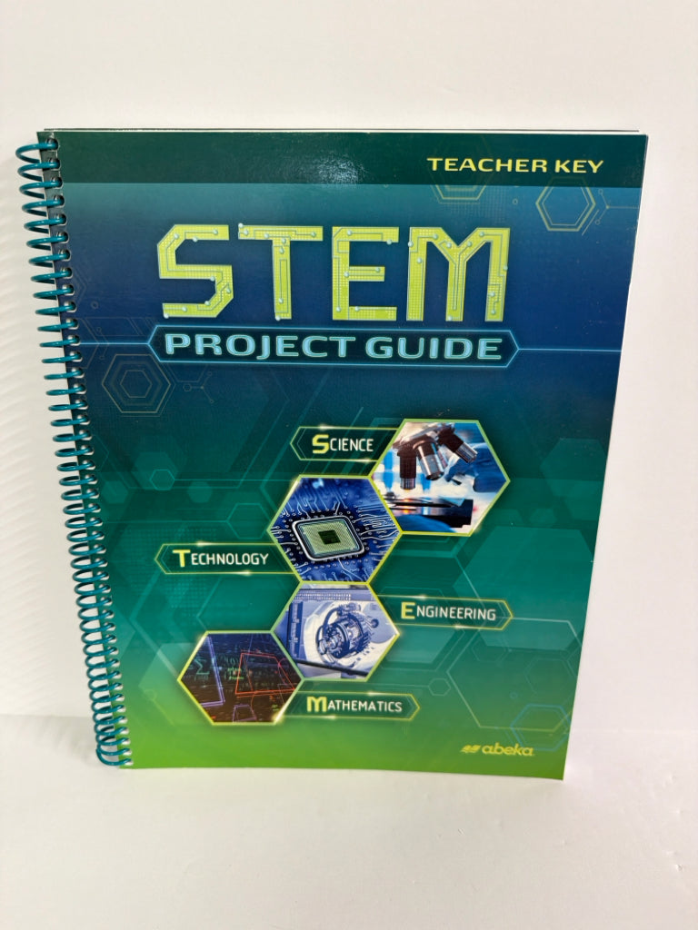 Stem Project Guide Abeka Teacher Key  Pre-Owned 9th Grade Science Textbooks