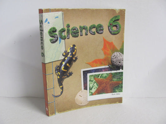 Science 6 BJU Press Student Book Pre-Owned 6th Grade Science Textbooks