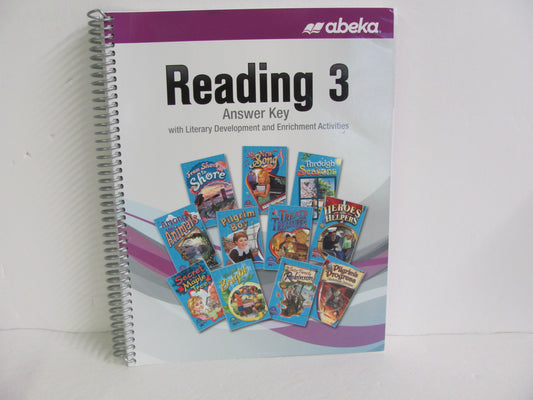 Reading 3 Abeka Answer Key  Pre-Owned 3rd Grade Reading Textbooks