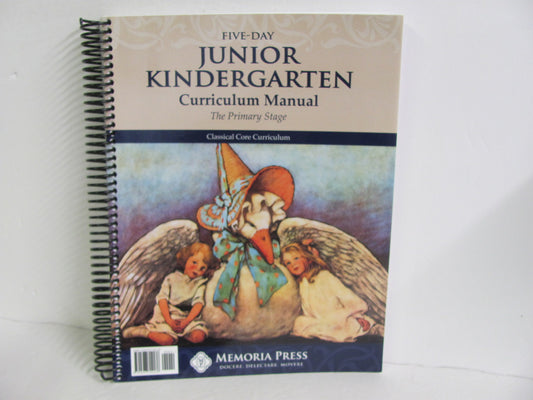 Five Day Junior Kindergarten Memoria Press Kindergarten Language Textbooks