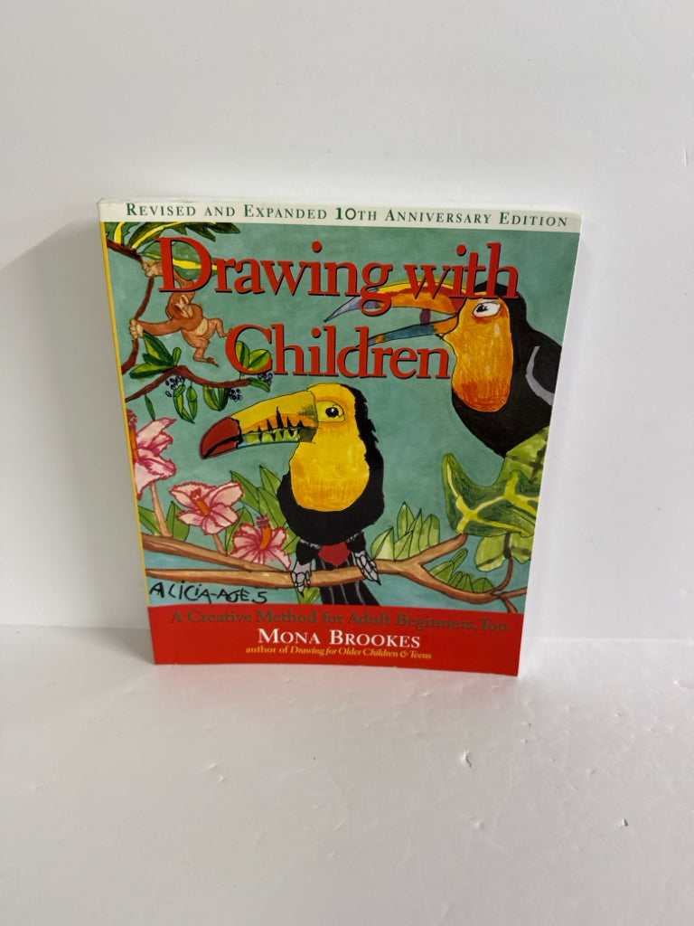 Drawing with Children Putnam Pre-Owned Mona Brookes Elementary Art Books