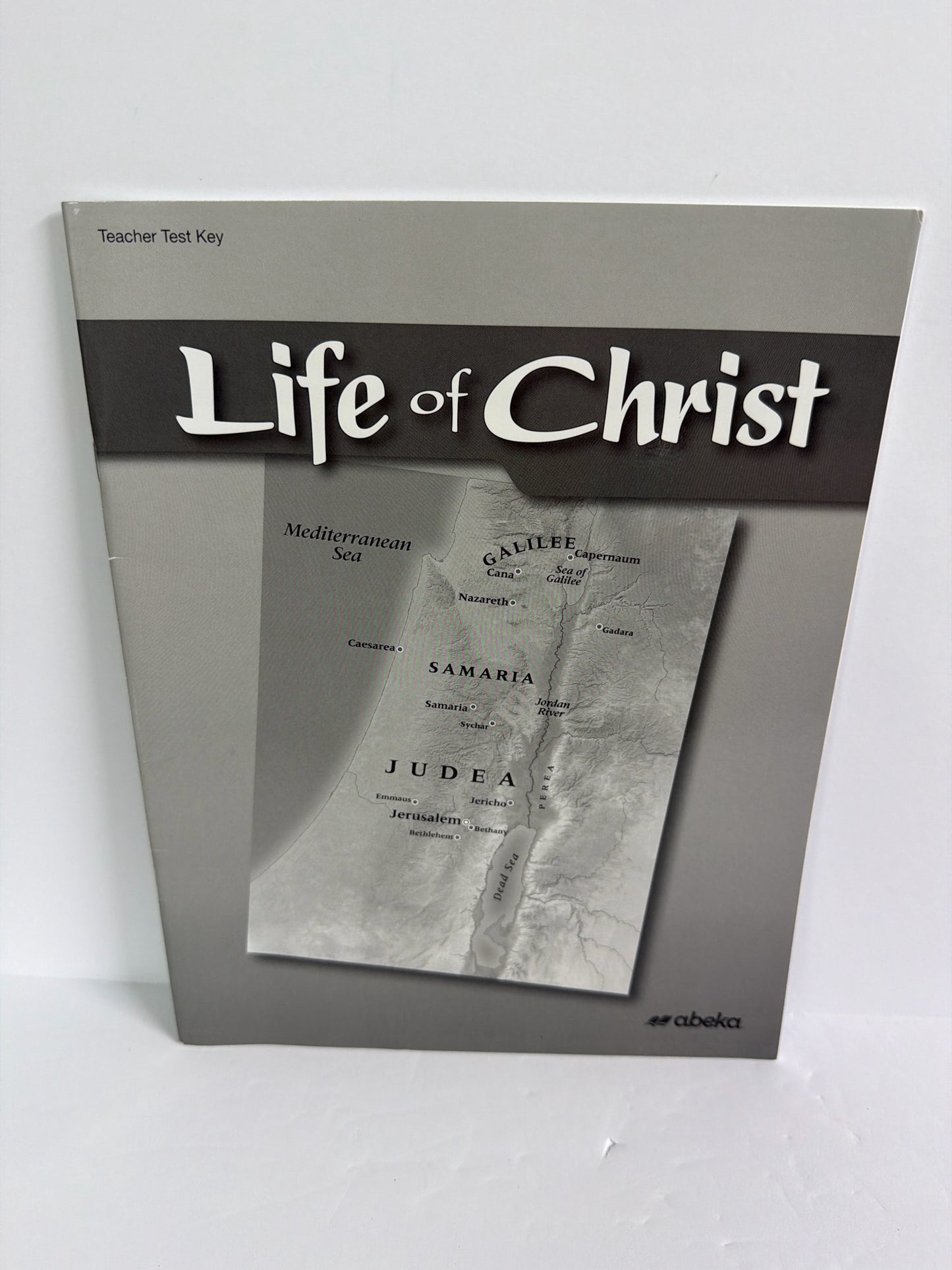 Life of Christ Abeka Teacher Test Key Pre-Owned 7th Grade Bible Textbooks