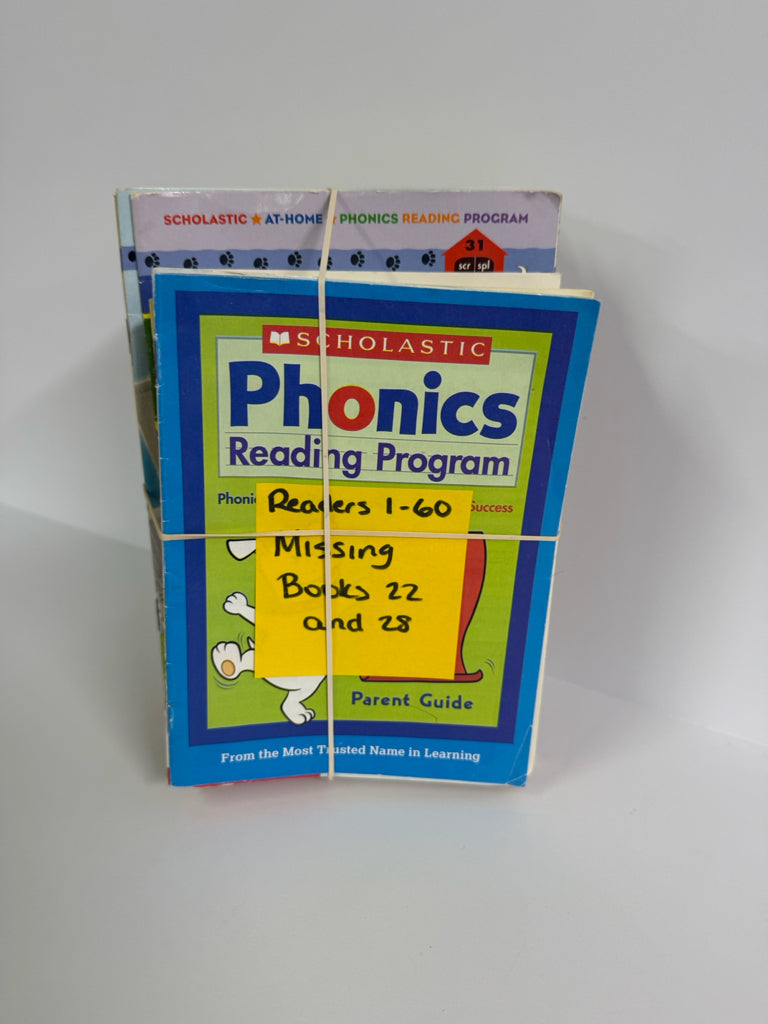 Phonics Reading Scholastic Set  Pre-Owned Elementary Reading Textbooks