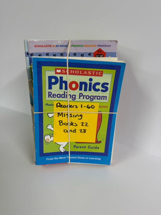 Phonics Reading Scholastic Set  Pre-Owned Elementary Reading Textbooks