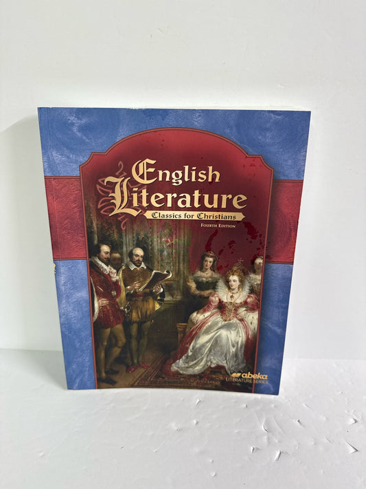 English Literature Abeka Student Text  Pre-Owned 12th Grade Language Textbooks