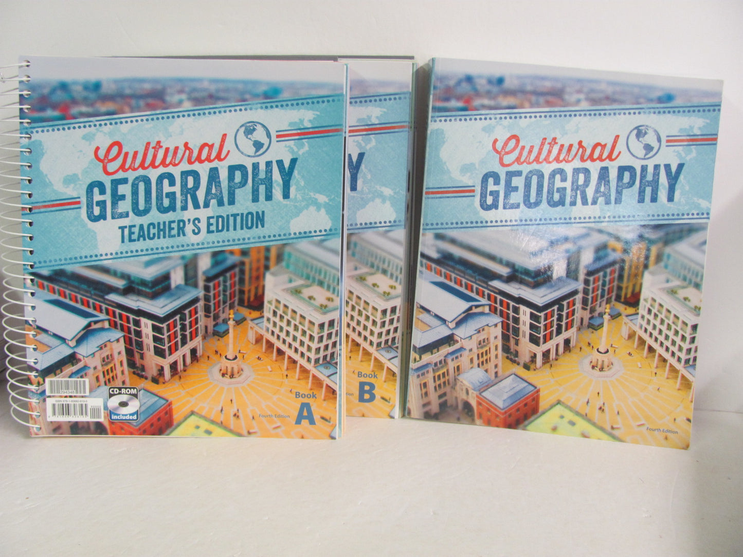 Cultural Geography BJU Press Set  Pre-Owned 9th Grade History Textbooks