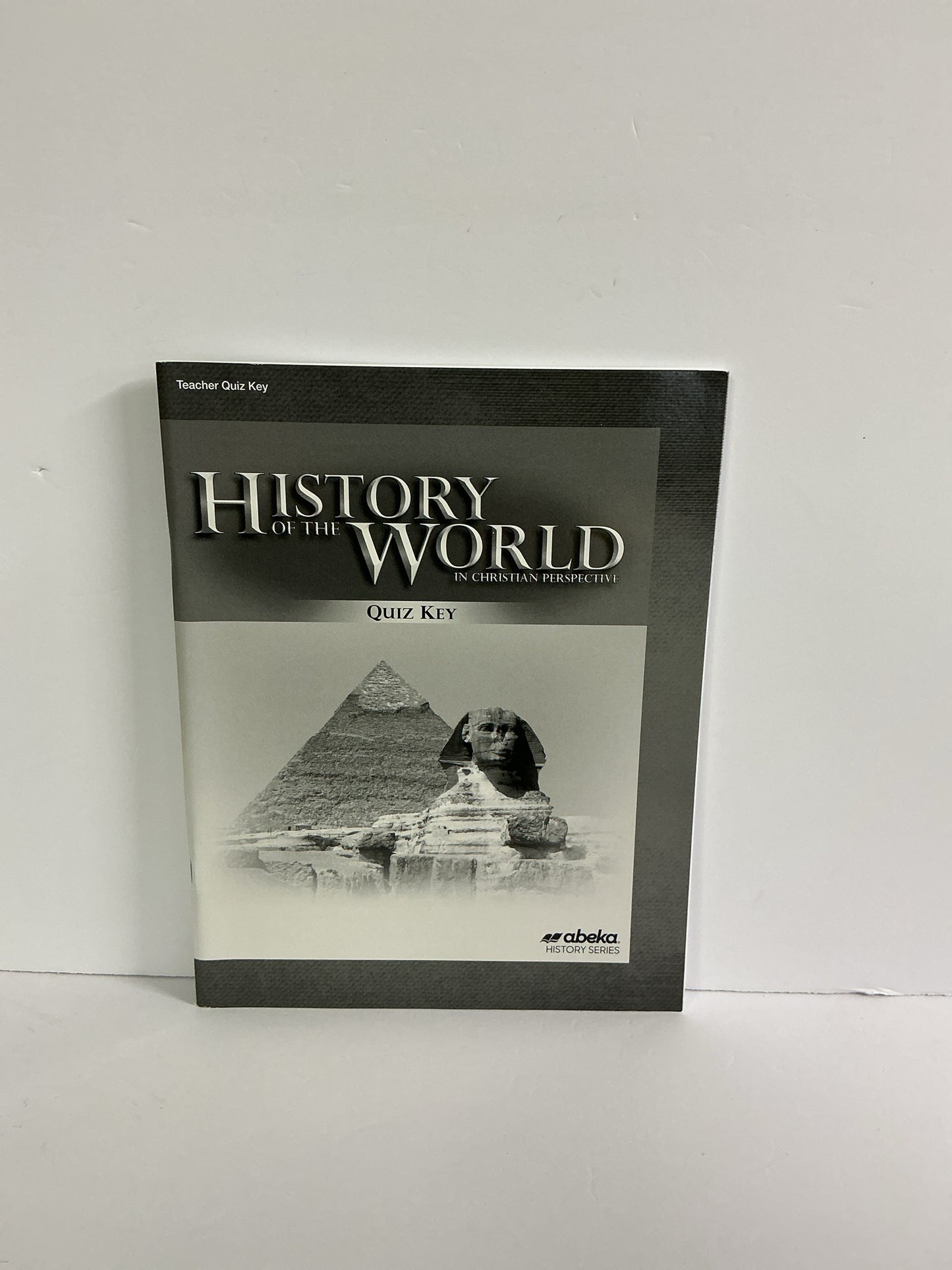 History of the World Abeka Quiz Key Pre-Owned 7th Grade History Textbooks