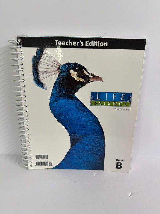 Life Science BJU Press Teacher Edition  Pre-Owned 7th Grade Science Textbooks