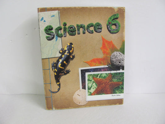 Science 6 BJU Press Student Book Pre-Owned 6th Grade Science Textbooks