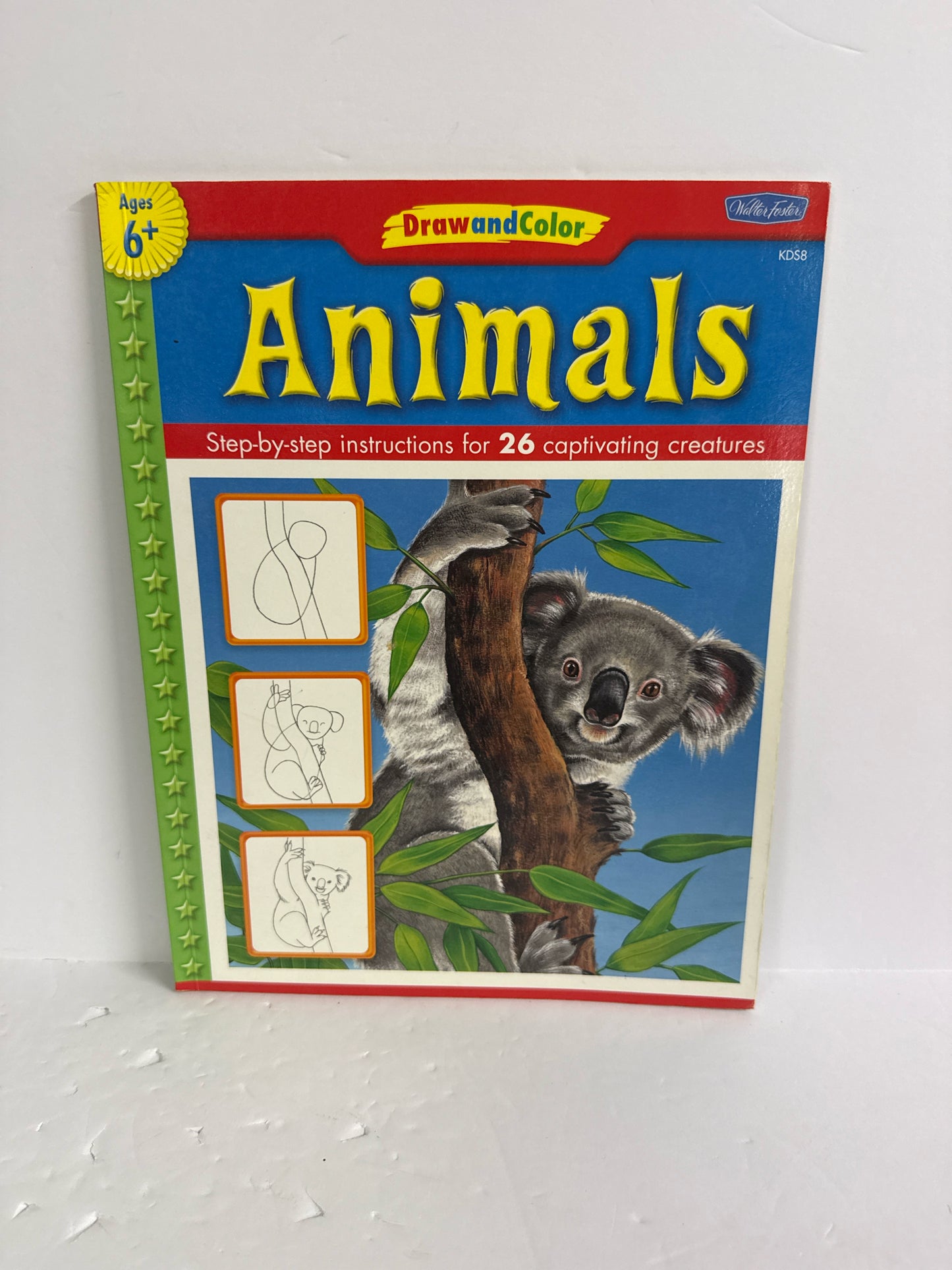 Draw and Color Walter Foster Pre-Owned Art Books