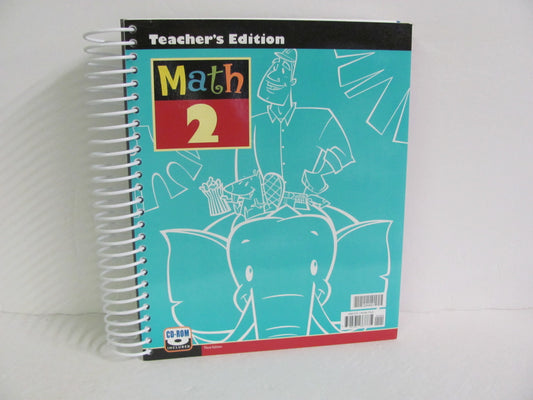Math 2 BJU Press Teacher Edition  Pre-Owned 2nd Grade Mathematics Textbooks