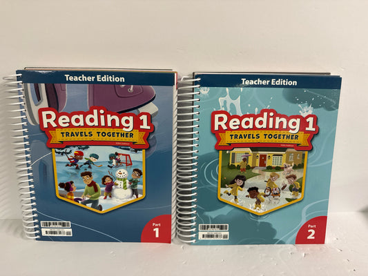 Reading 1 BJU Press Set  Pre-Owned 1st Grade Reading Textbooks