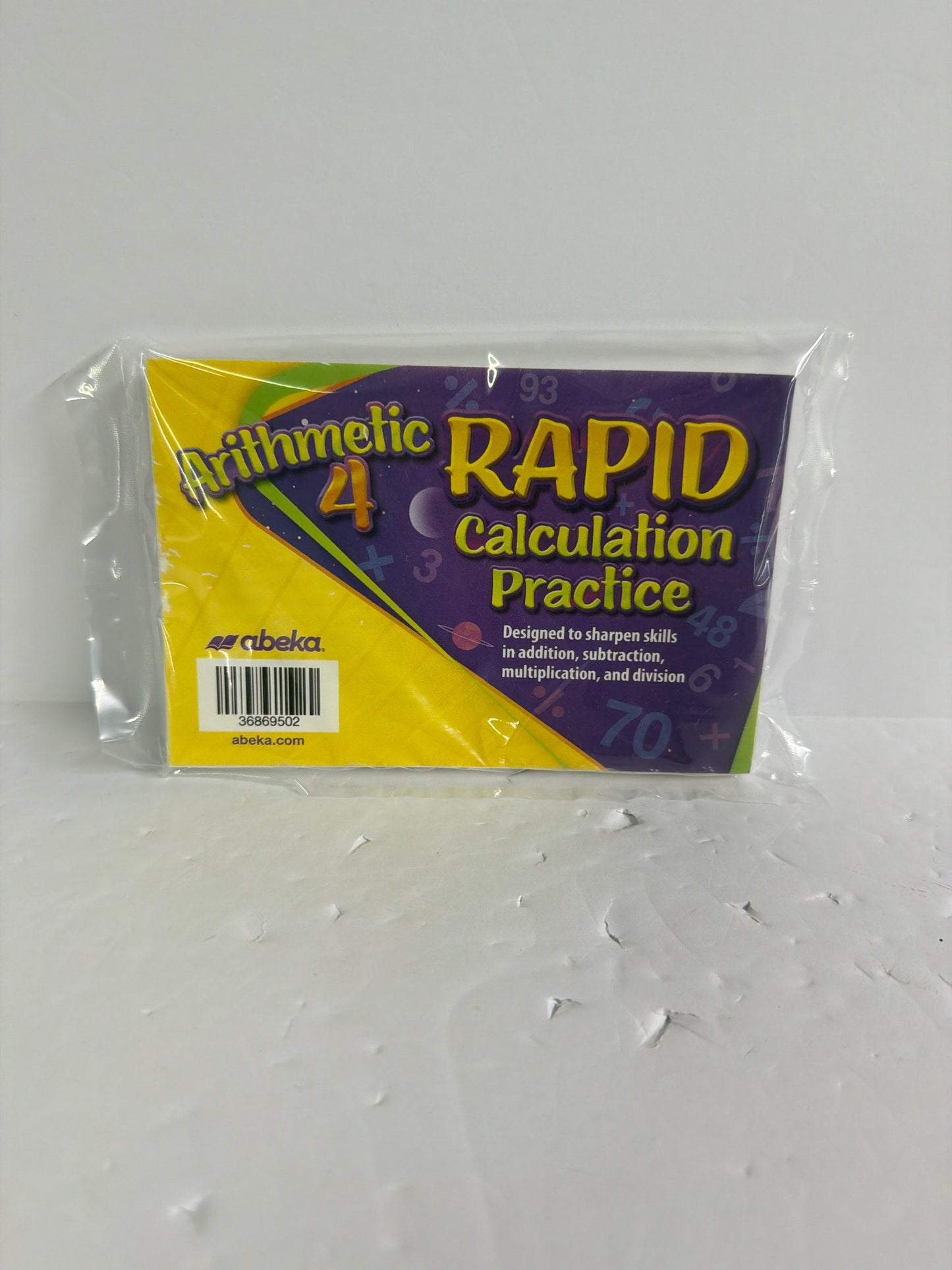 Arithmetic 4 Abeka Cards Pre-Owned 4th Grade Mathematics Textbooks
