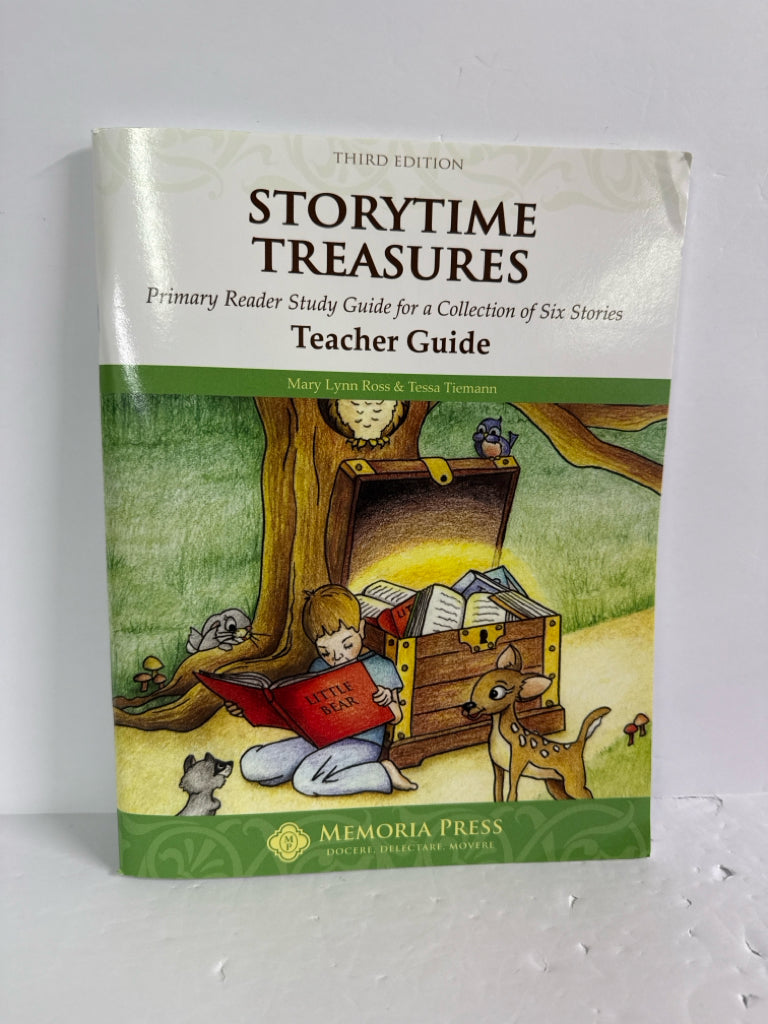 StoryTime Treasures Memoria Press Teacher Guide  Pre-Owned Memoria Press