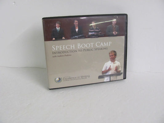 Speech Boot Camp IEW DVDs Pre-Owned High School Electives (Books)