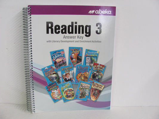 Reading 3 Abeka Answer Key  Pre-Owned 3rd Grade Reading Textbooks