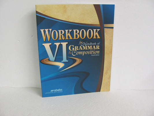 Workbook VI Abeka Student Book Pre-Owned 12th Grade Language Textbooks