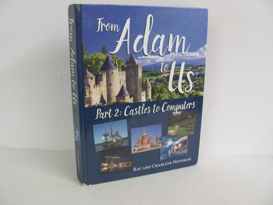 From Adam to Us Part 2 Notgrass Student Book Pre-Owned History Textbooks