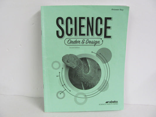 Order & Design Abeka Answer Key  Pre-Owned 7th Grade Science Textbooks