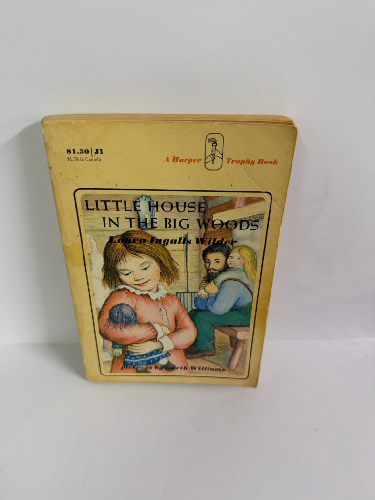 Little House in the Big Woods Harper Trophy Pre-Owned Fiction Books