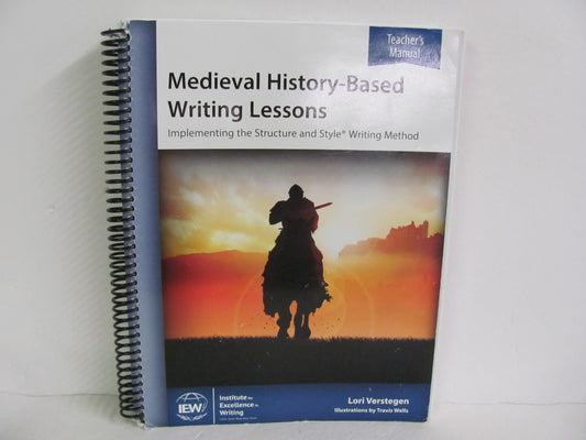 Medieval History Based Writing IEW Middle School Creative Writing Books