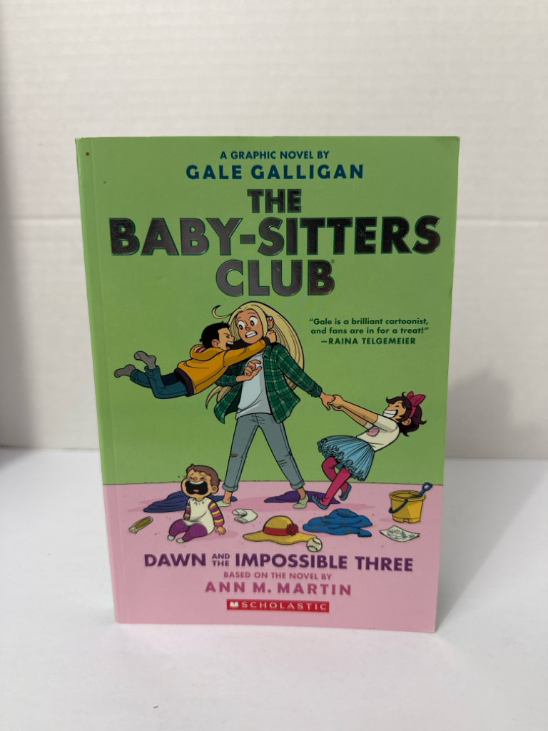 Dawn and the Impossible Three Gale Galligan Scholastic Juvenile Books