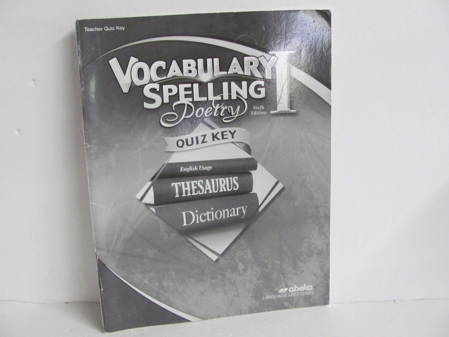 Vocabulary Spelling Poetry I Abeka Quiz Key Pre-Owned Spelling/Vocabulary Books