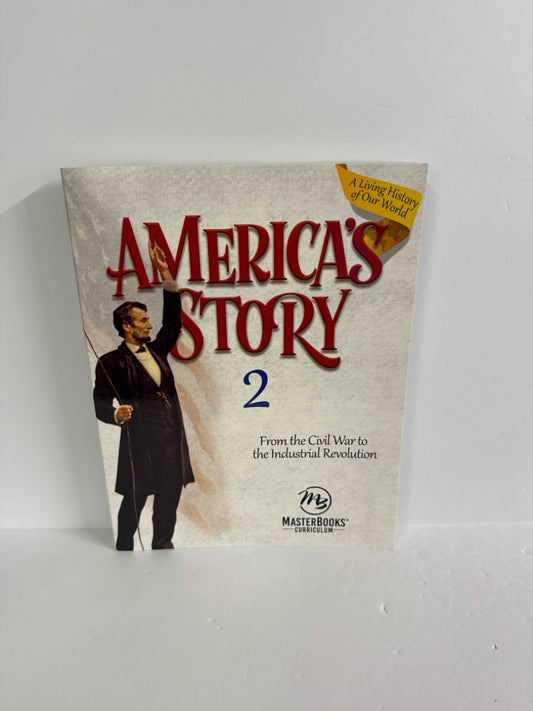 America's Story MasterBooks Student Text  Pre-Owned Elementary History Textbooks