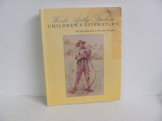 Words Aptly Spoken Children's Lit CCMM Pre-Owned Classical Conversations
