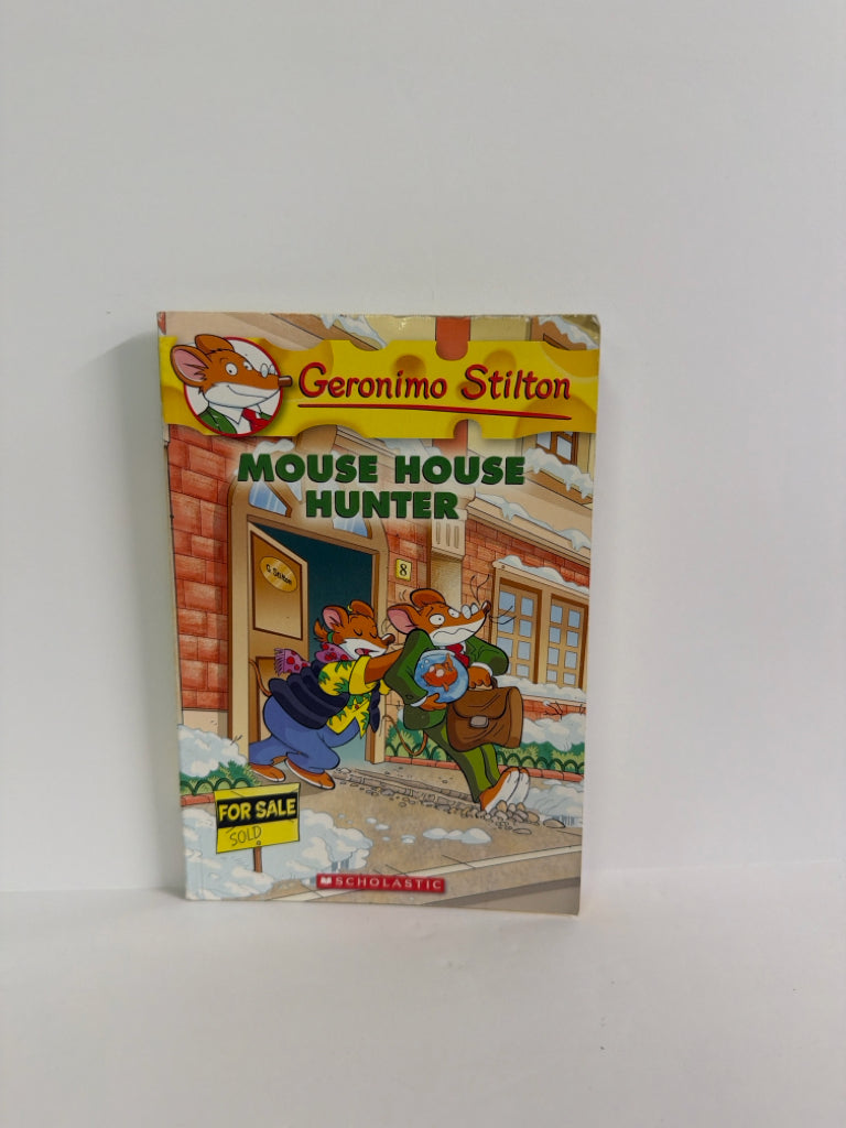 Mouse House Hunter Geronimo Stilton Scholastic Juvenile Books