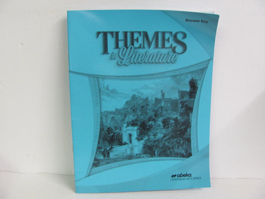 Themes in Literature Abeka Answer Key  Pre-Owned 9th Grade Reading Textbooks