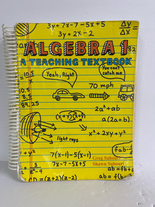 Algebra 1 Teaching Textbooks Student Text  Pre-Owned Mathematics Textbooks