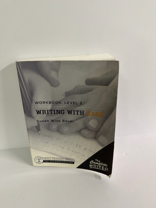 Writing with Ease Well Trained Mind Press Workbook  Pre-Owned Language Textbooks
