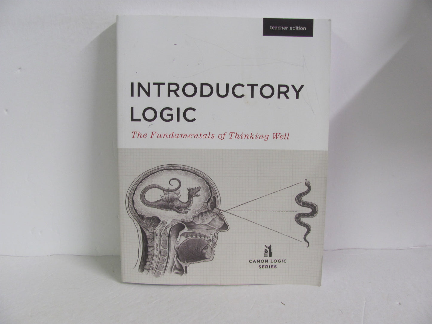 Introductory Logic Canon Press Teacher Edition  Pre-Owned Logic Books