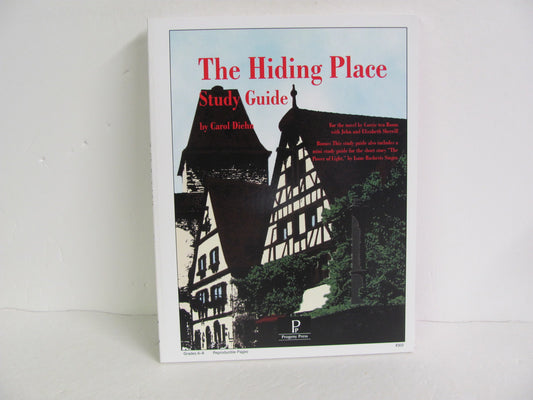 The Hiding Place Progeny Press Study Guide - Pre-Owned Boom Fiction Books