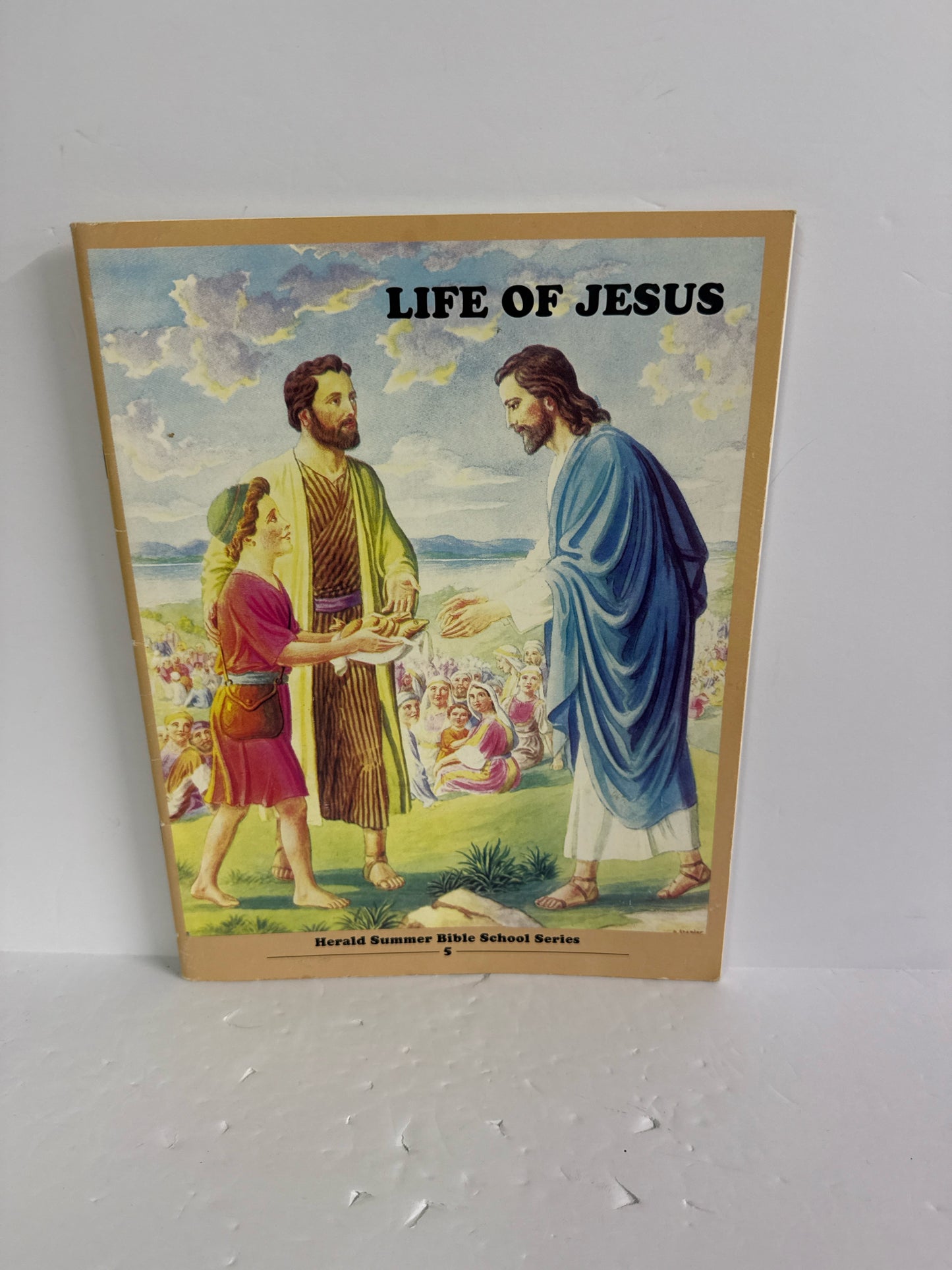 Life of Jesus Herald Press Student Workbook Pre-Owned Elementary Bible Textbooks
