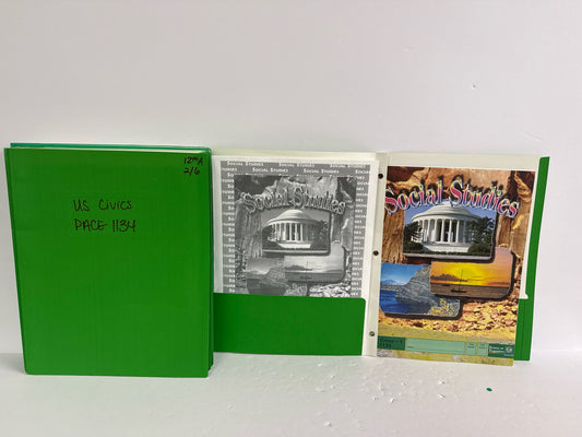 U.S. Civics ACE Set  Pre-Owned 12th Grade History Textbooks