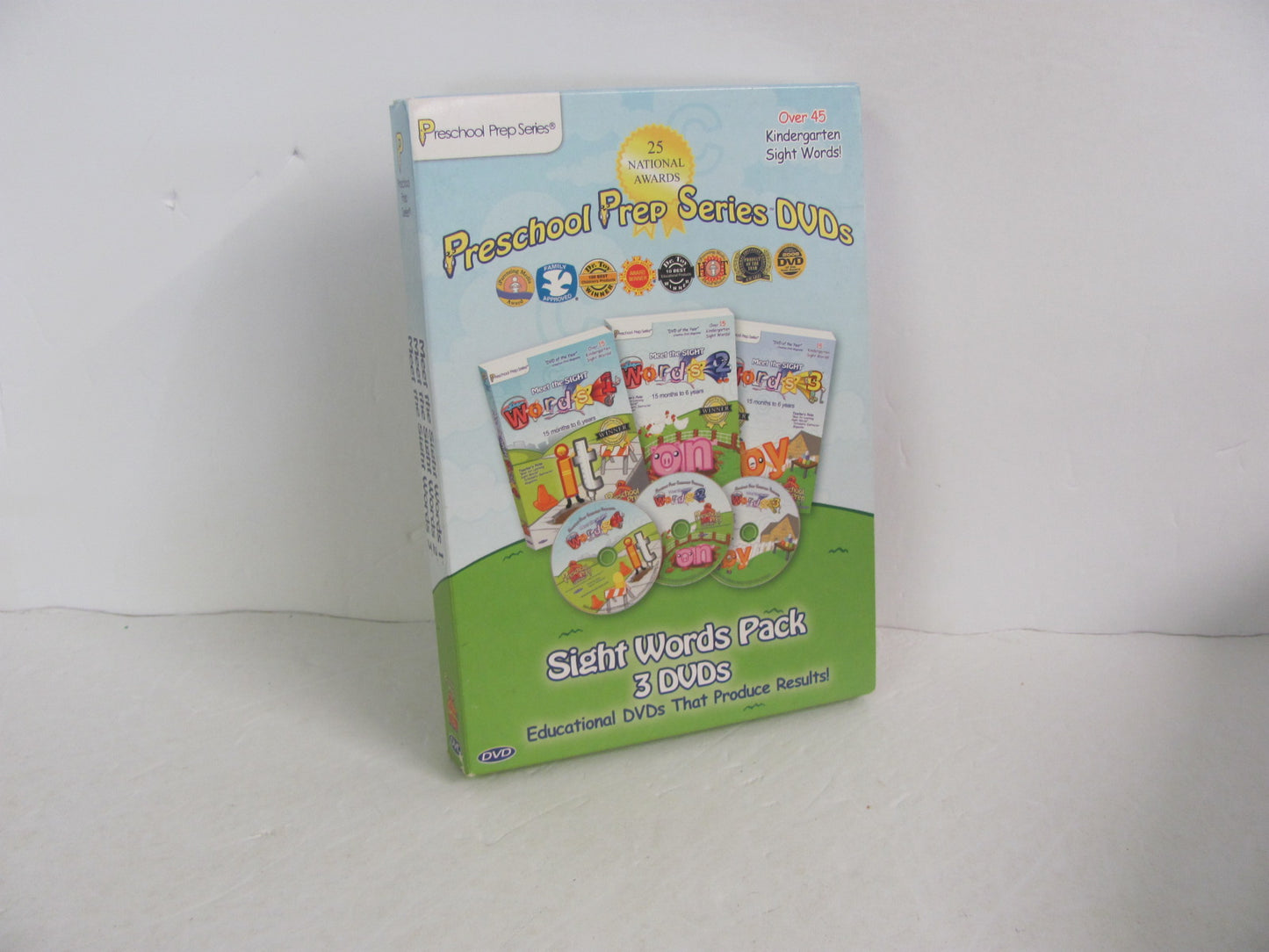Preschool Prep Series DVDs Preschool Press DVD Pre-Owned Early Learning Books