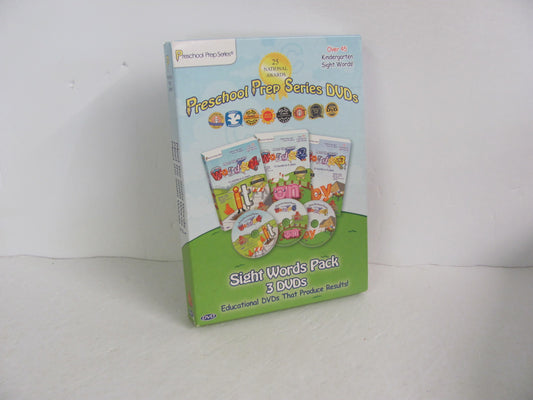 Preschool Prep Series DVDs Preschool Press DVD Pre-Owned Early Learning Books