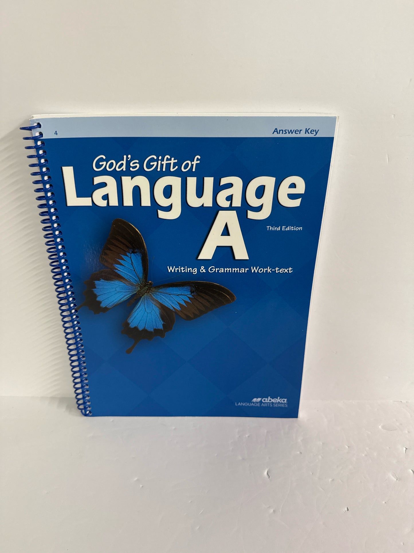 God's Gift of Language A Abeka Answer Key  Pre-Owned Language Textbooks